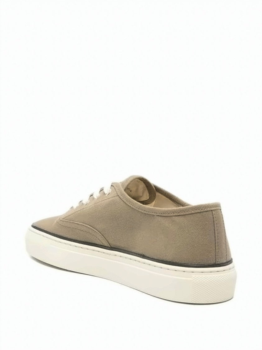 Jacquemus Low-Top Canvas Sneakers With Embroidered Branding