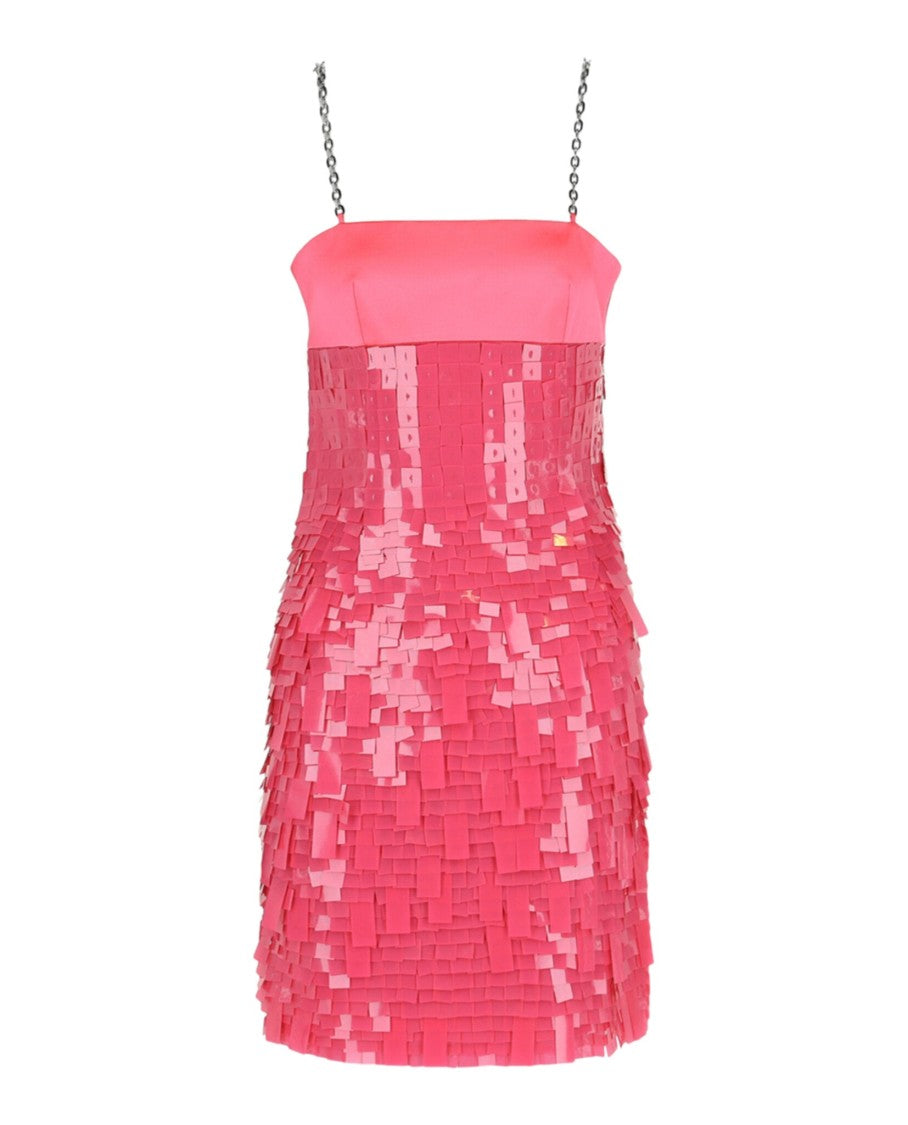 Givenchy Sequin Chain-Strap Mini Dress