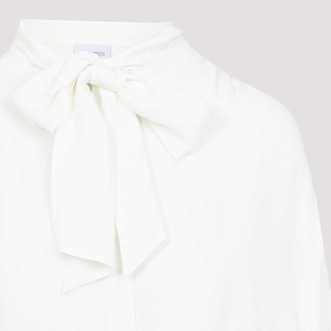 Giambattista Valli White Silk Blouse