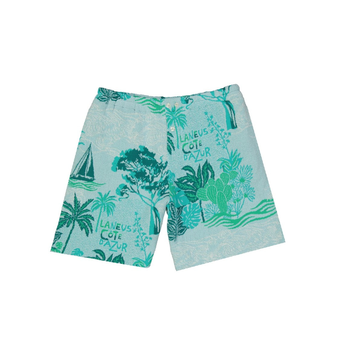 Laneus Côte D'azur Cotton Shorts