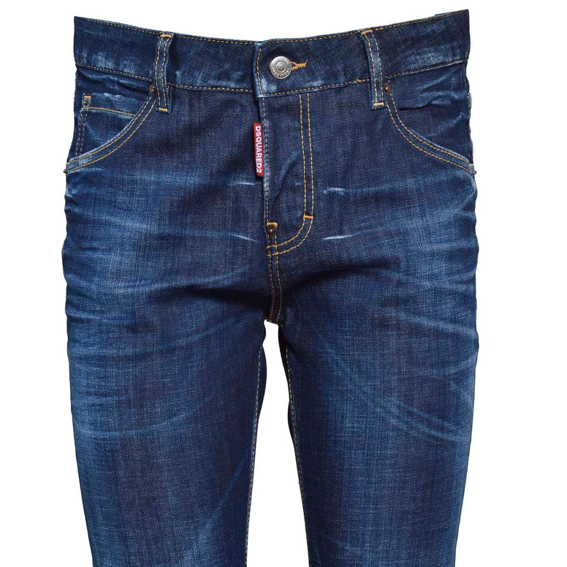 Dsquared2 Cool Girl Blue Denim Cotton Jeans