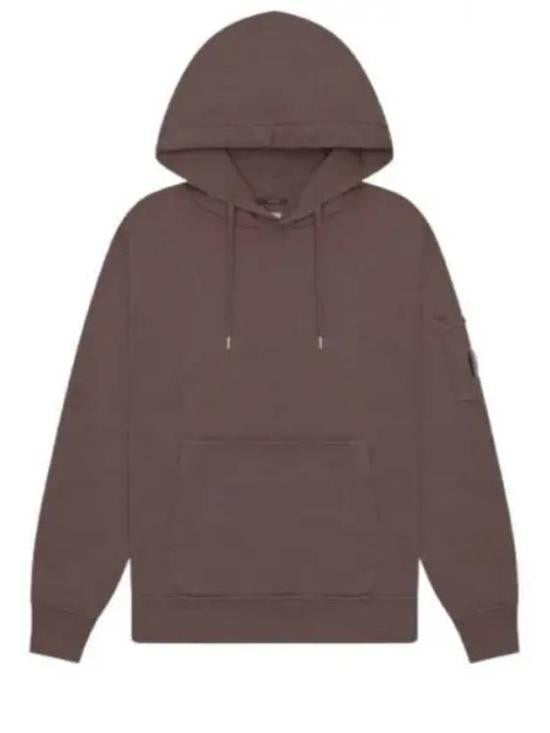 C.P. Company Pullover Hoodie With Adjustable Drawstring And Subtle Patch Detail