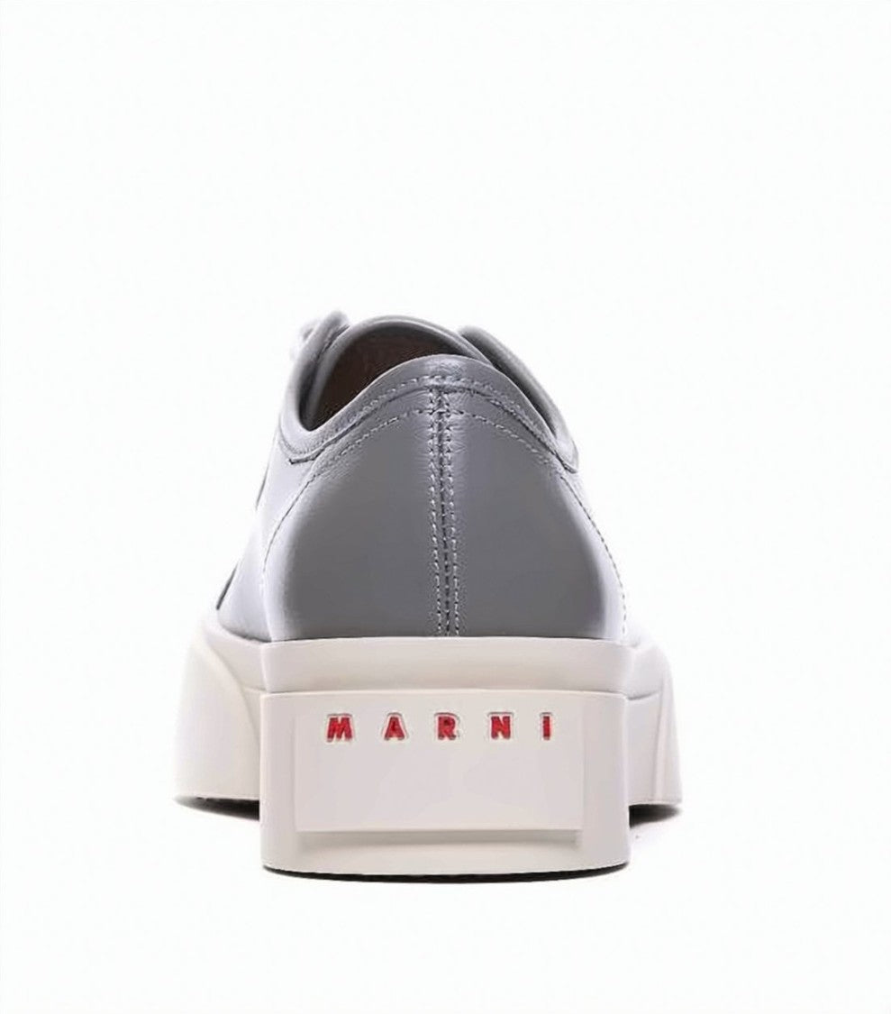 Marni Chunky Sole Calf Leather Sneakers With Platform Design