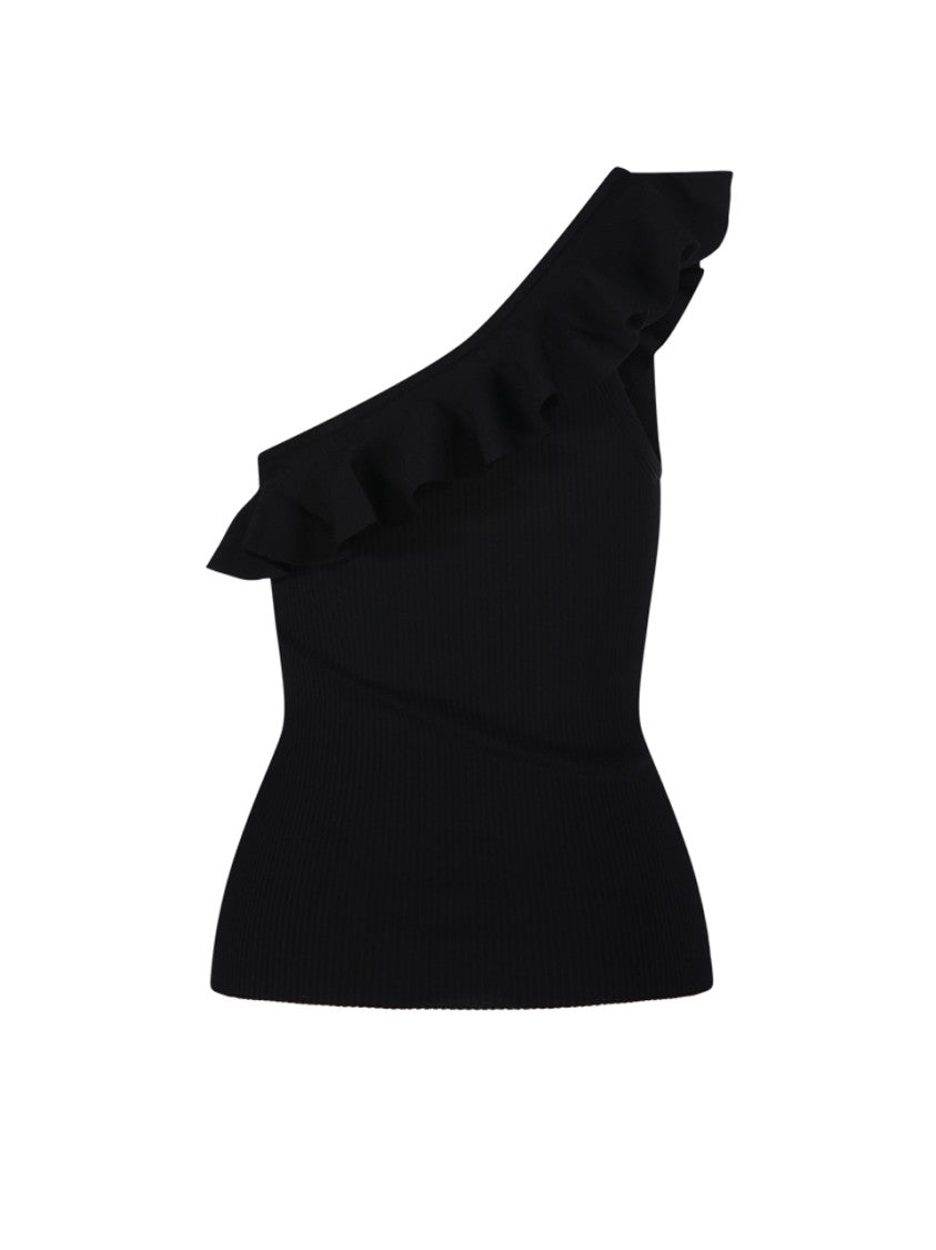 Zimmermann Rhiannon Frill Asymmetric Tank Top