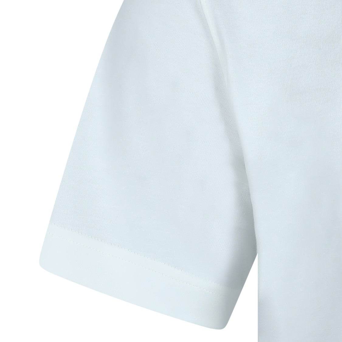 Burberry White Cotton T-Shirt