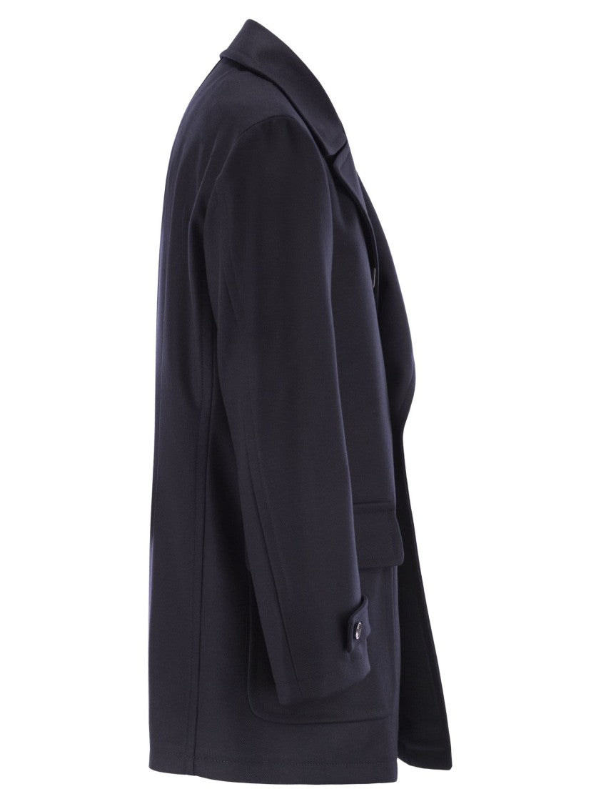 Tagliatore Lawrence - Double-Breasted Coat In Virgin Wool