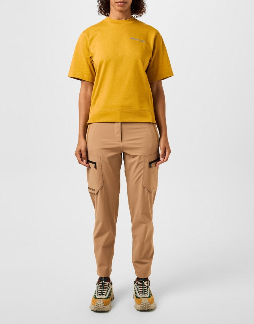 Moncler Moncler Grenoble Logo Embroidered T-Shirt