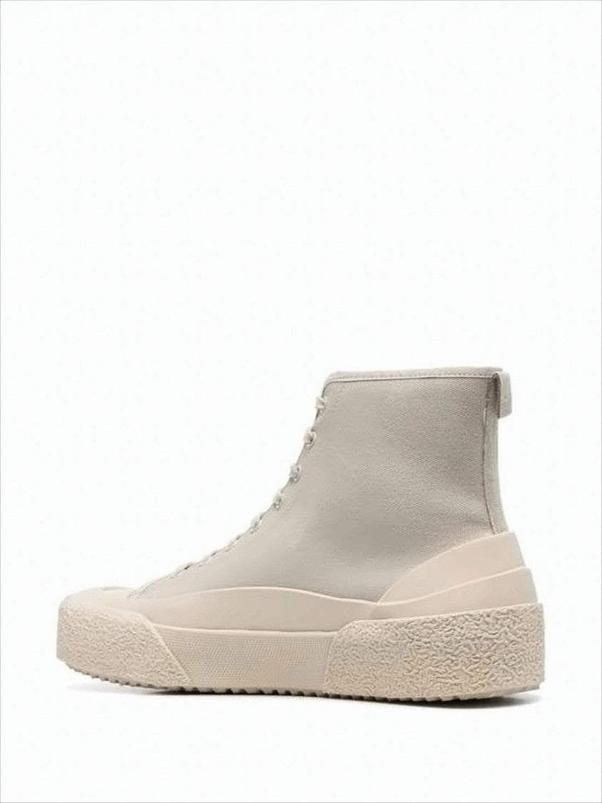 Studio Nicholson High-Top Cotton Sneakers