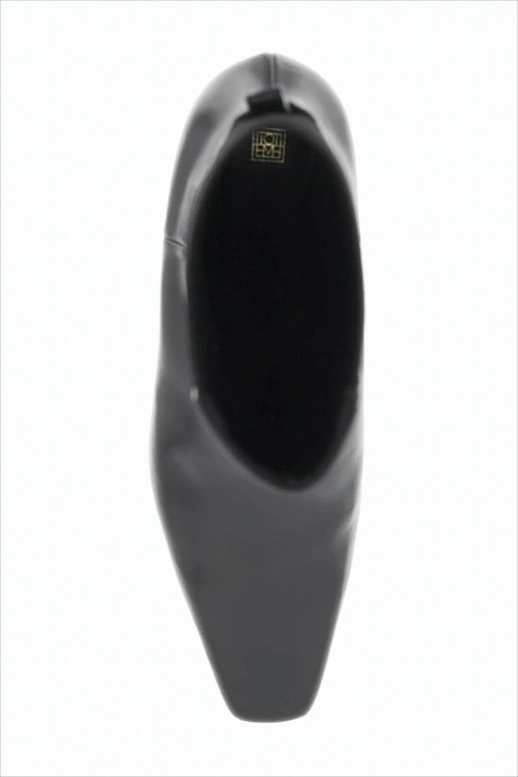 Totême Pointed Toe Ankle Boots With Kitten Heel