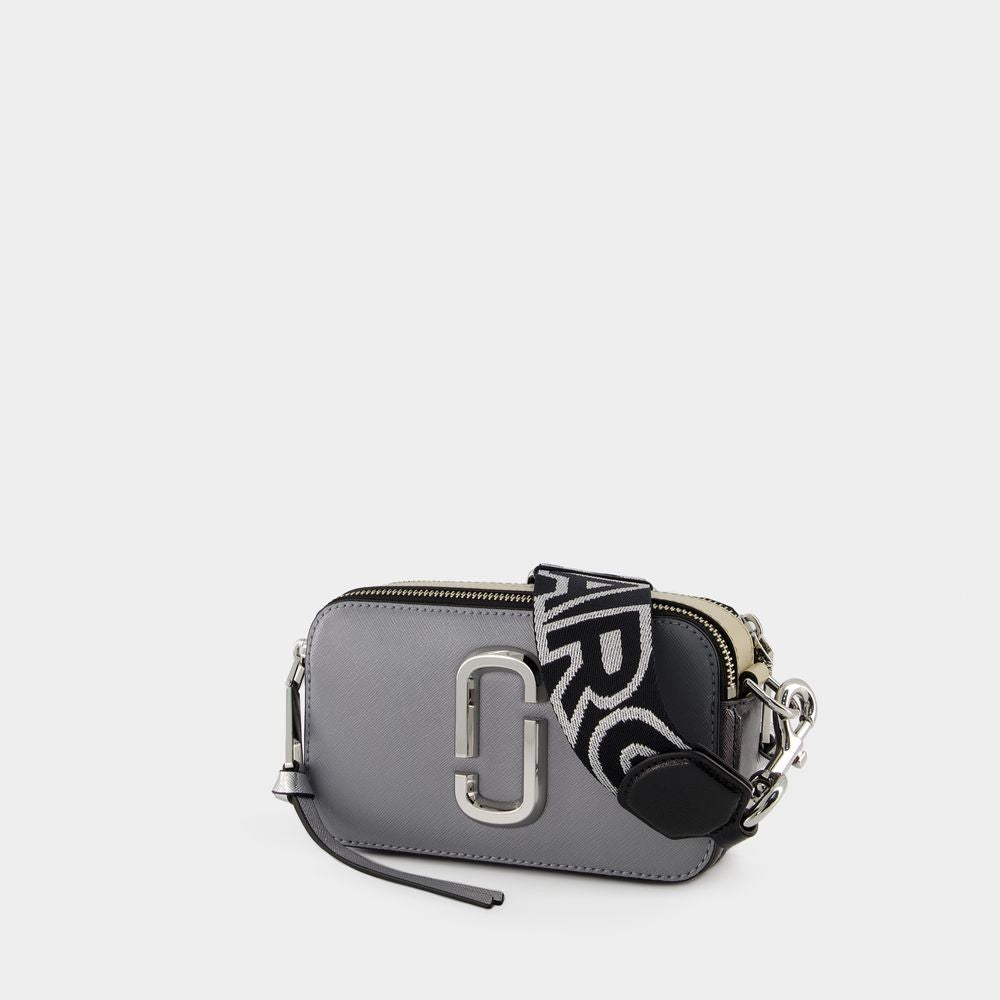 Marc Jacobs The Snapshot Crossbody - Leather - Grey
