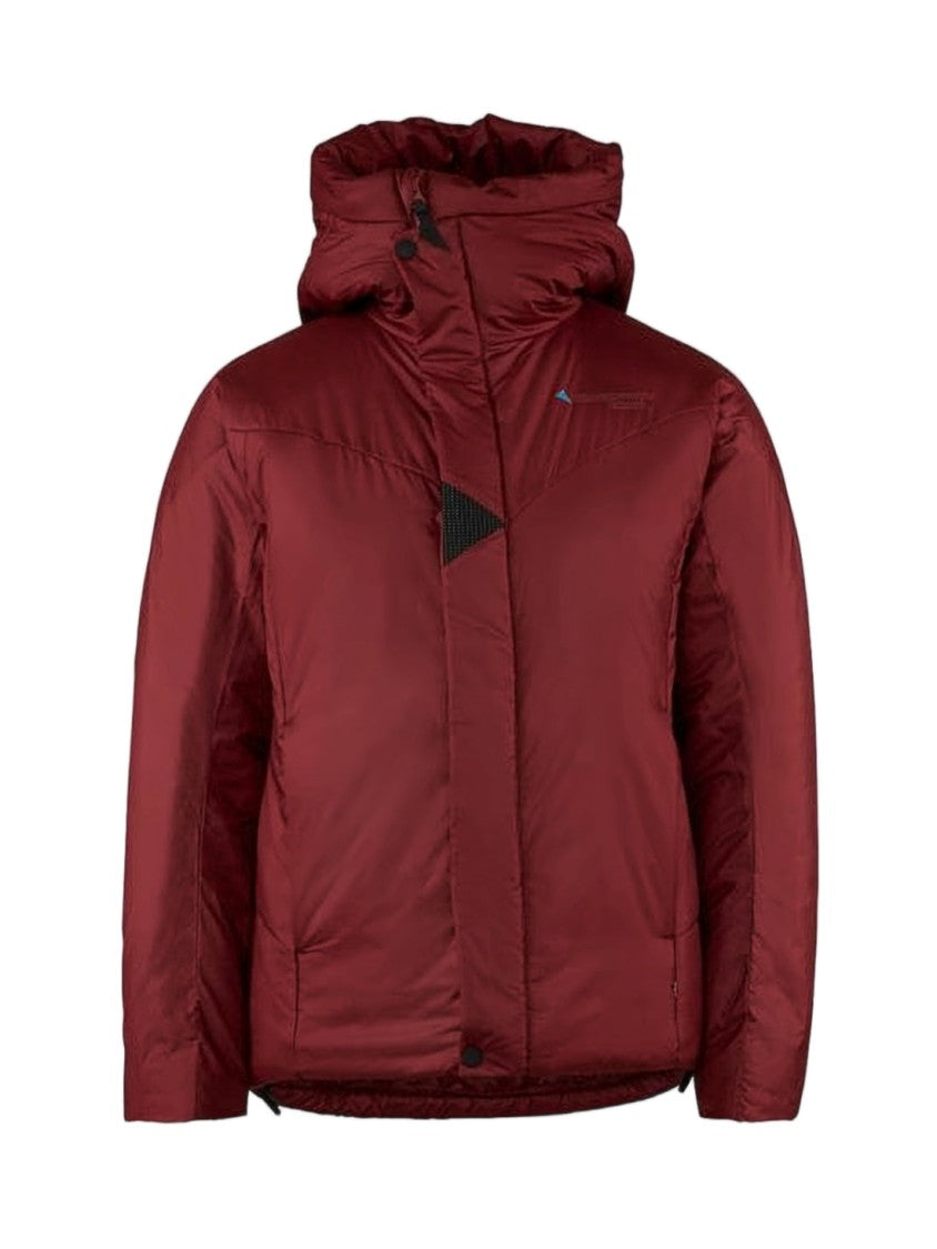 Klattermusen High-Collared Padded Jacket With Hood And Matte Finish