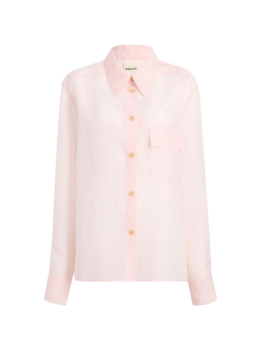 Khaite Yatty Top Soft Pink