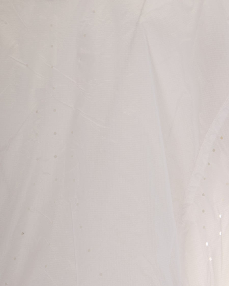 Roa Packable White Windbreaker Jacket With Ventilation Design