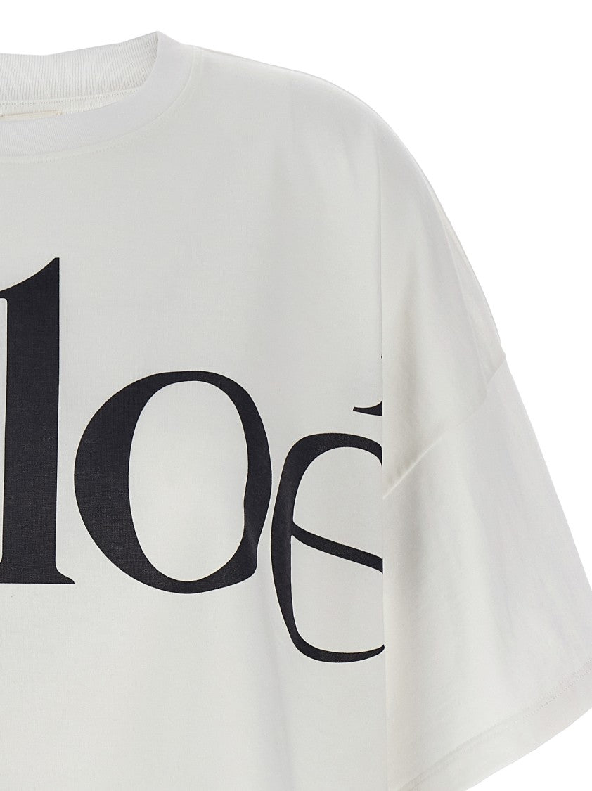 Chloé Logo Crop T-Shirt
