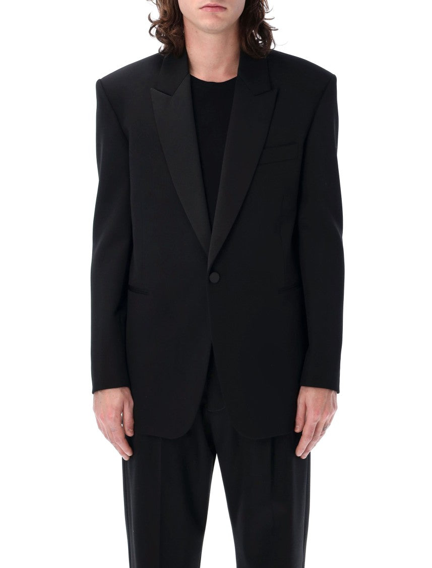 Saint Laurent Black Tuxedo Jacket