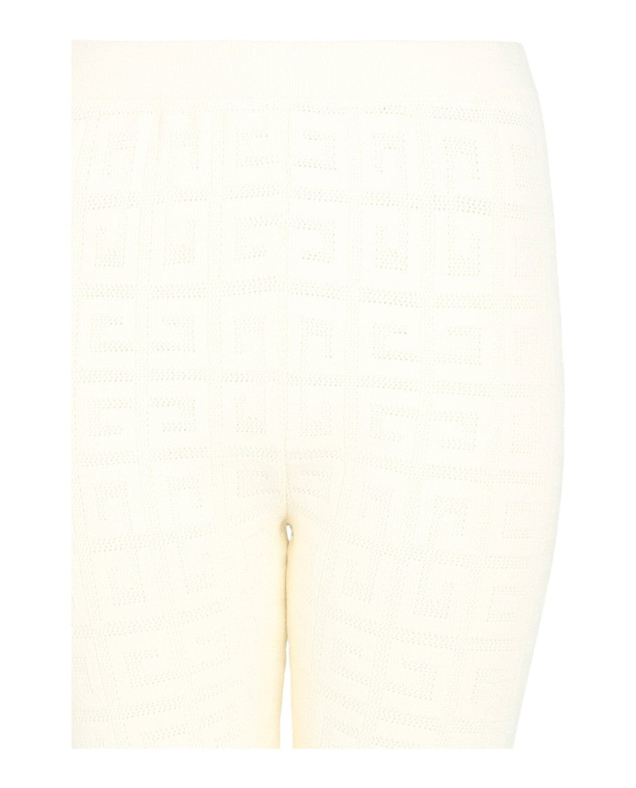 Givenchy 4G Mesh Monogram Stretch Leggings