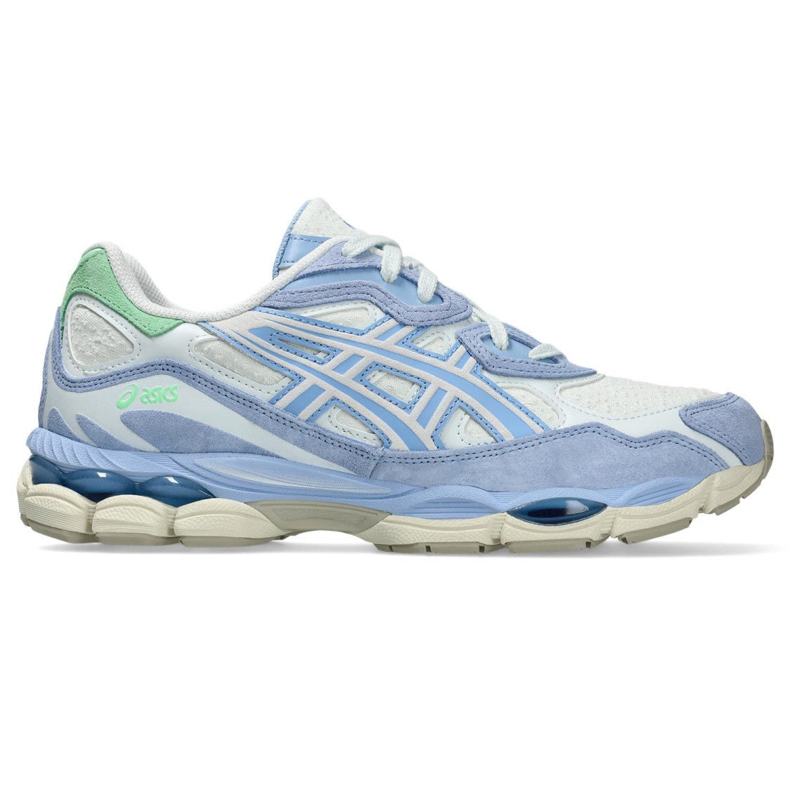 Asics Airy Blue Vintage-Inspired Sneakers