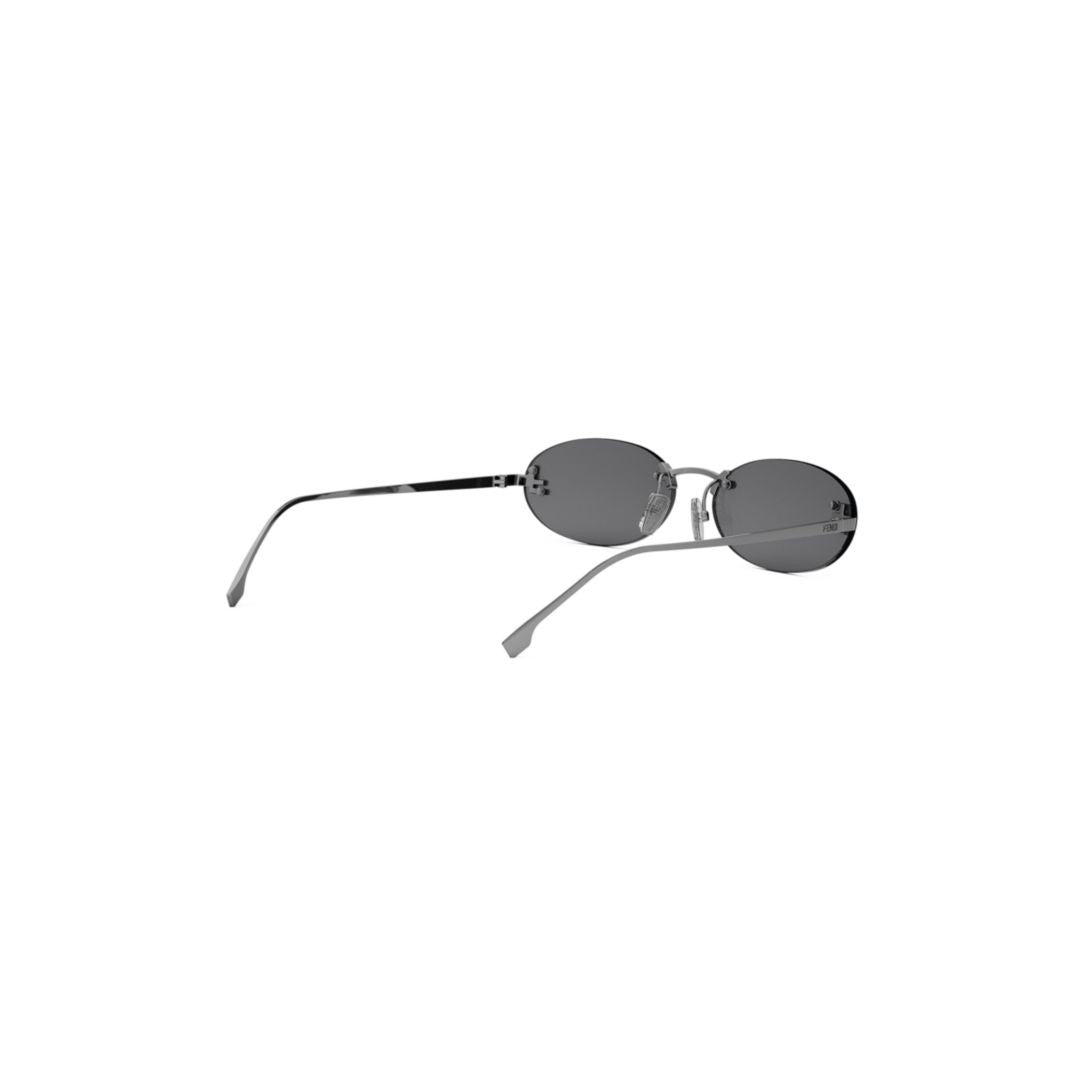 Fendi Fe4075us Oval Metal Sunglasses