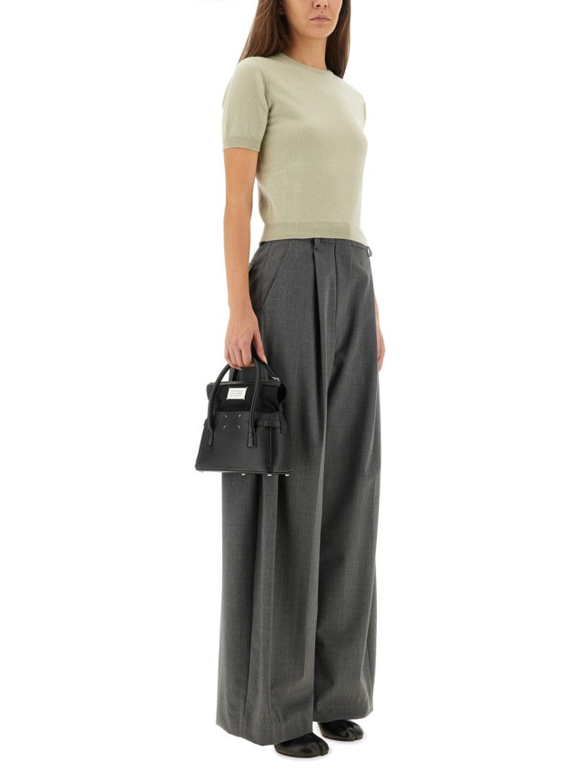 Maison Margiela Wool Crew Neck T-Shirt