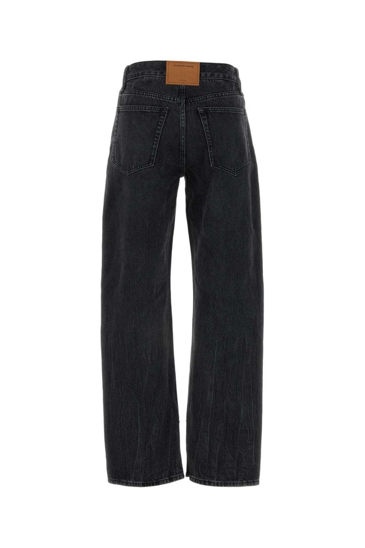 Alexander Wang Dark Grey Denim Jeans