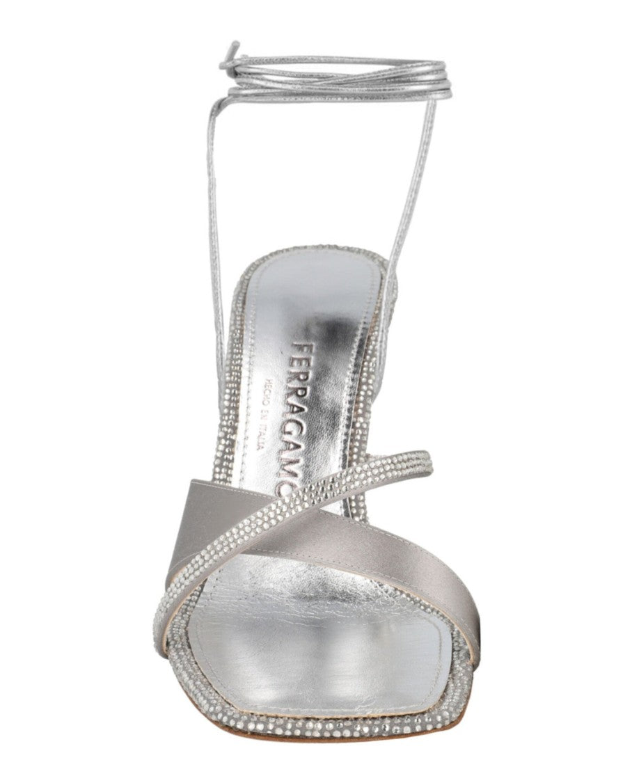 Ferragamo Allegra X5 Crystal Embellished Heels