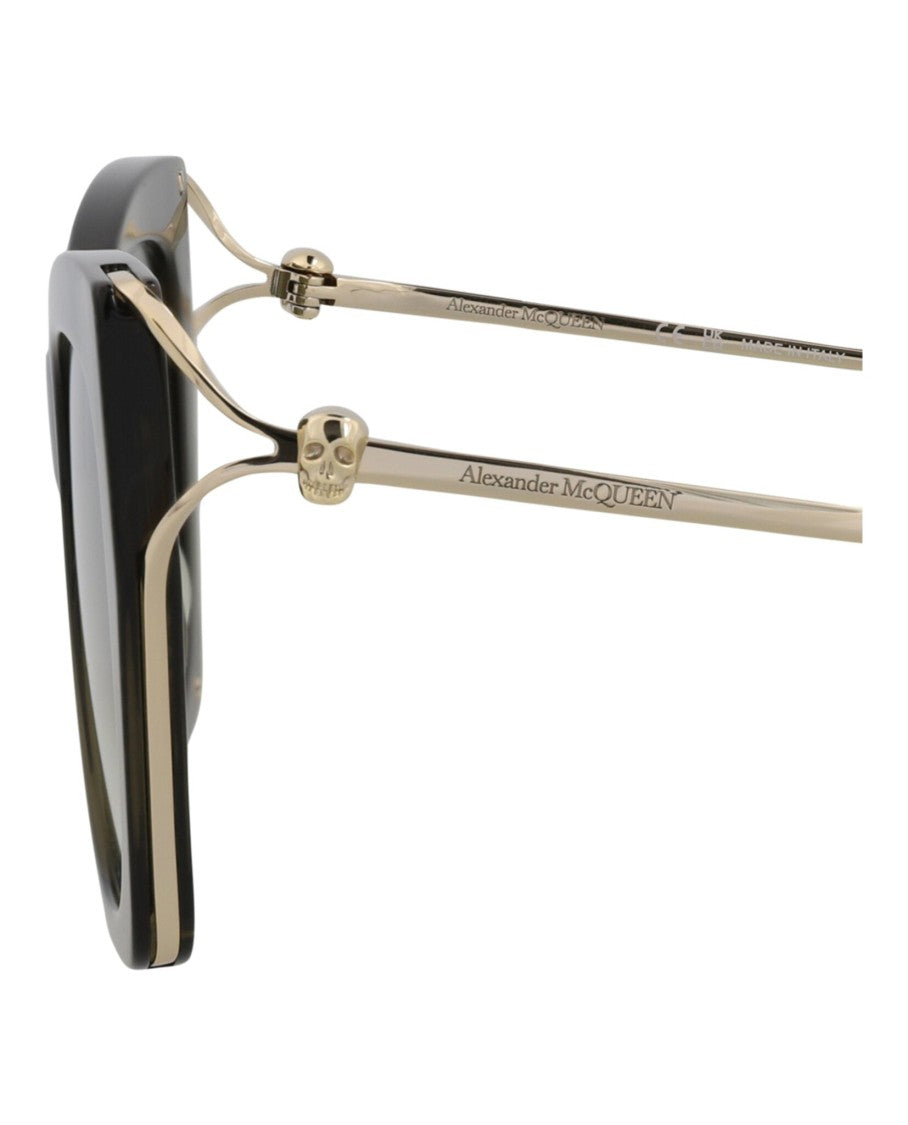 Alexander Mcqueen Cat Eye-Frame Acetate Sunglasses