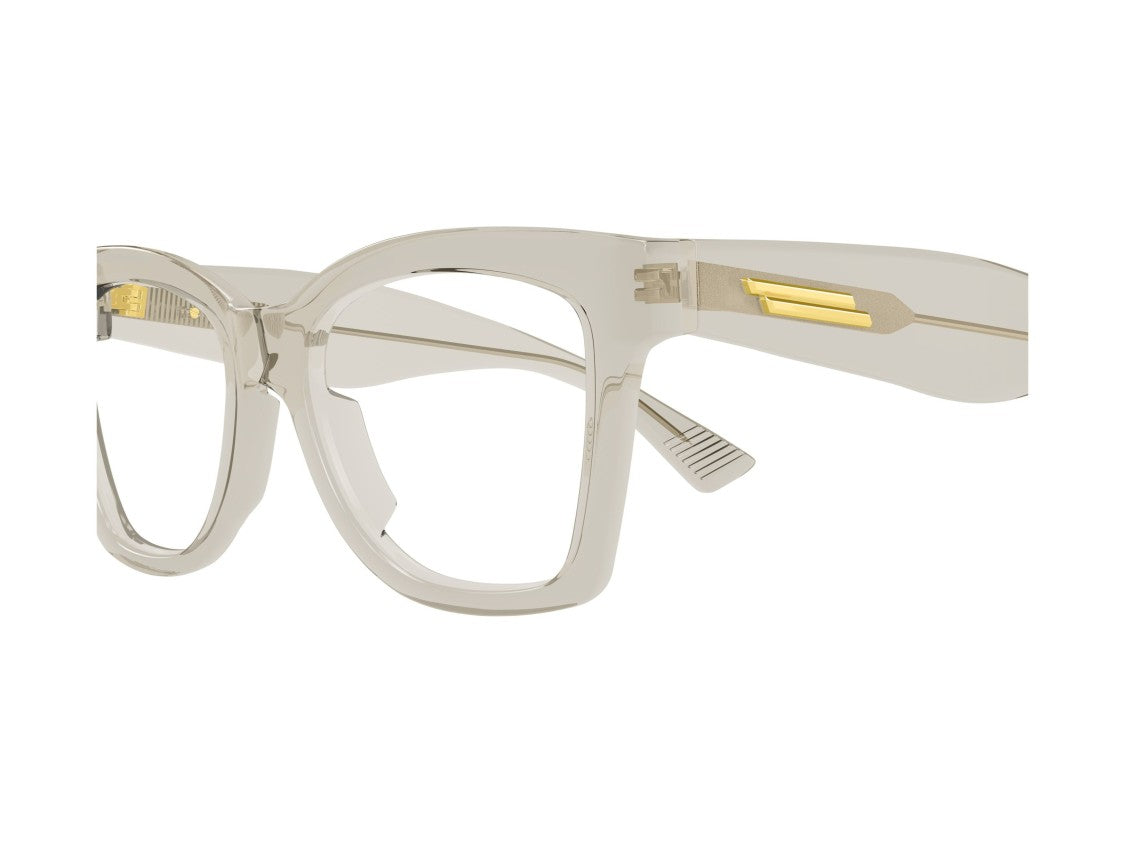 Bottega Veneta Gold Bv1459o Oversized Square Eyeglasses