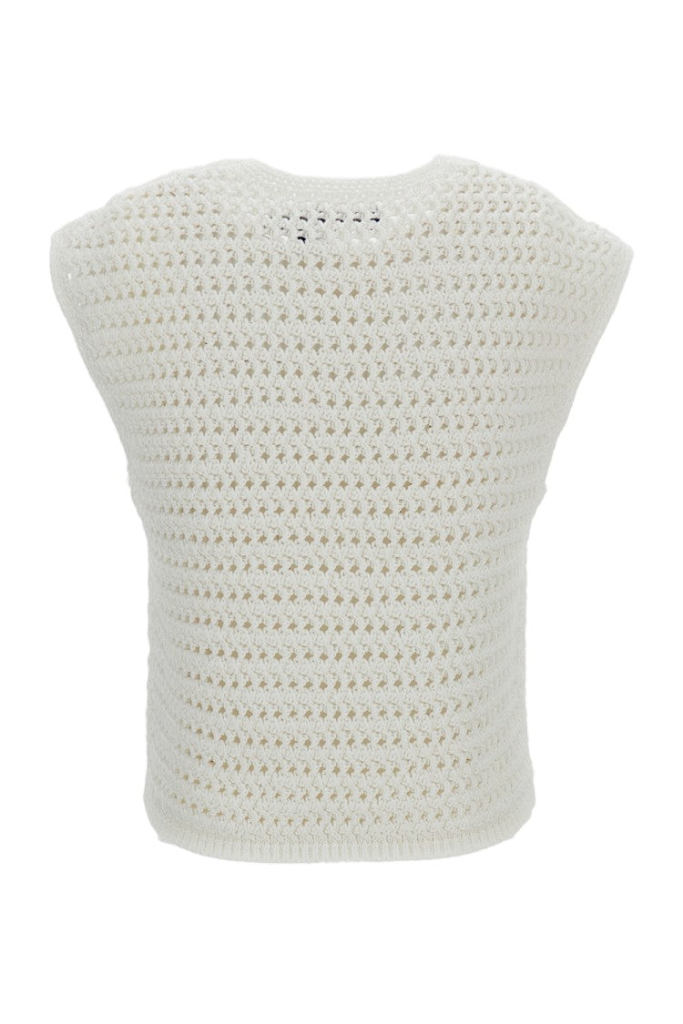 Polo Ralph Lauren Crochet Cotton Vest