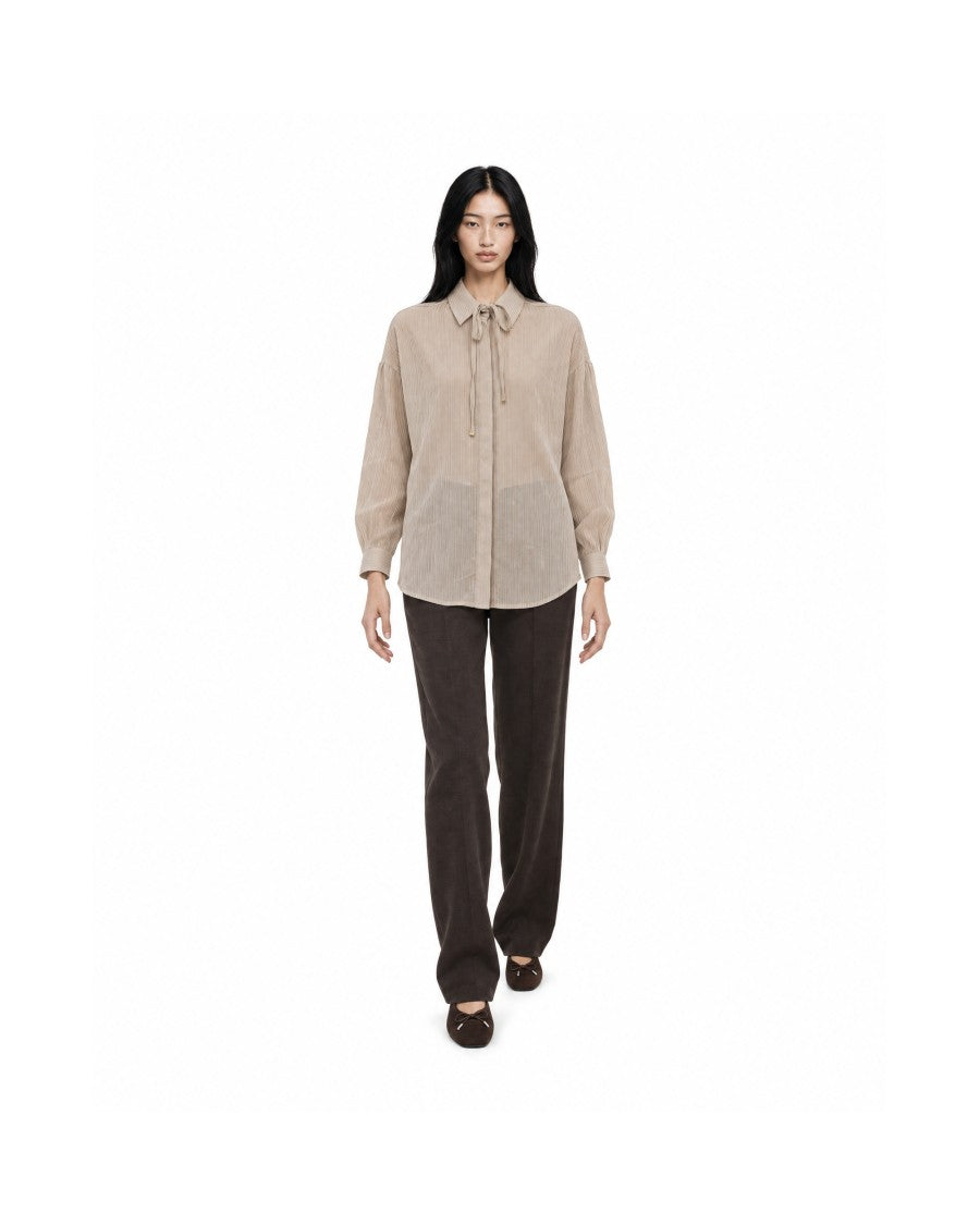 Sessùn Dunegres Liza Jacquard Puffed-Sleeve Blouse
