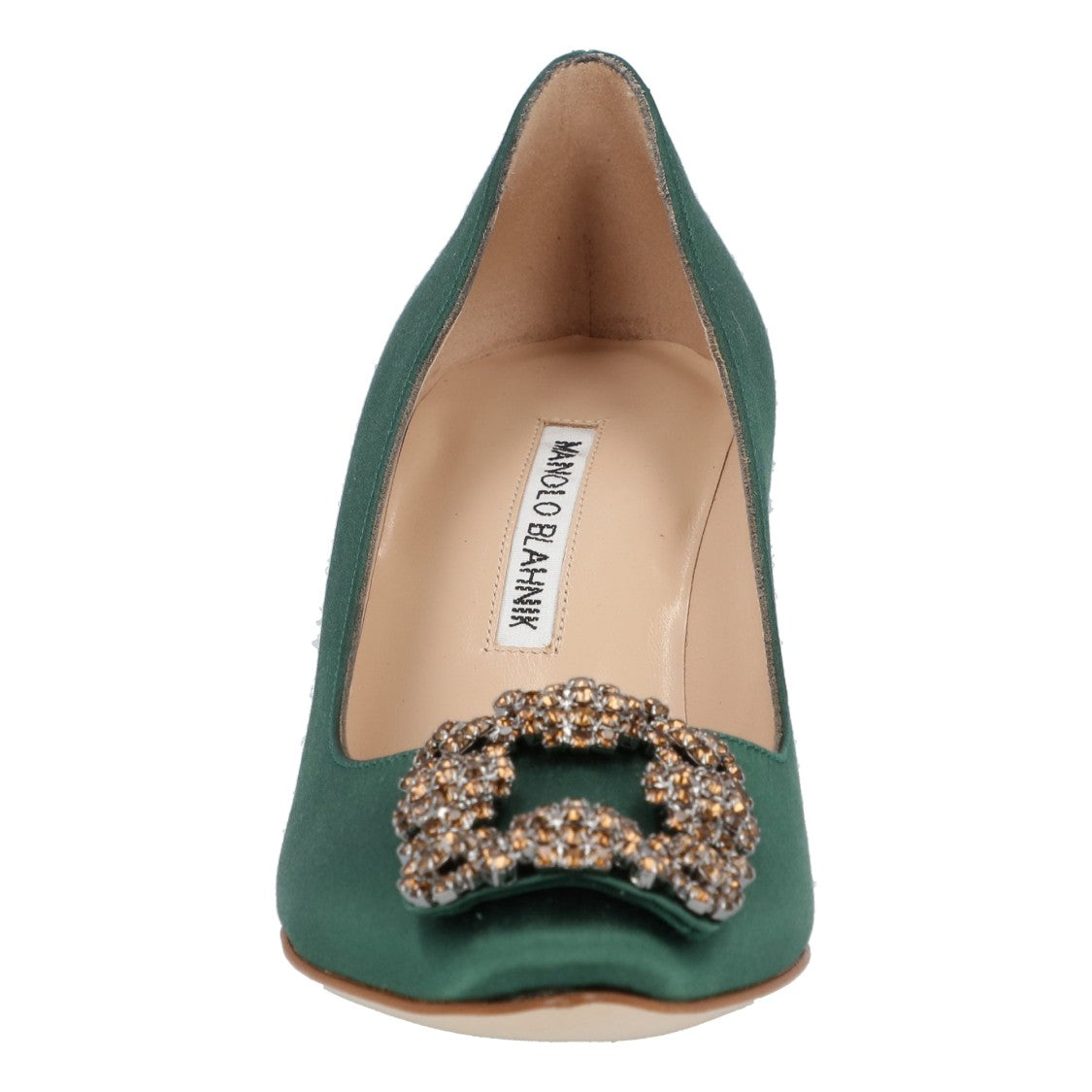 Manolo Blahnik Hangisi 070 Pump Green