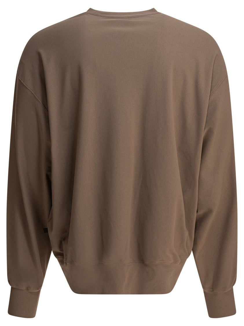 Daiwa Pier 39 Minimalist Crewneck Sweatshirt With Relaxed Fit