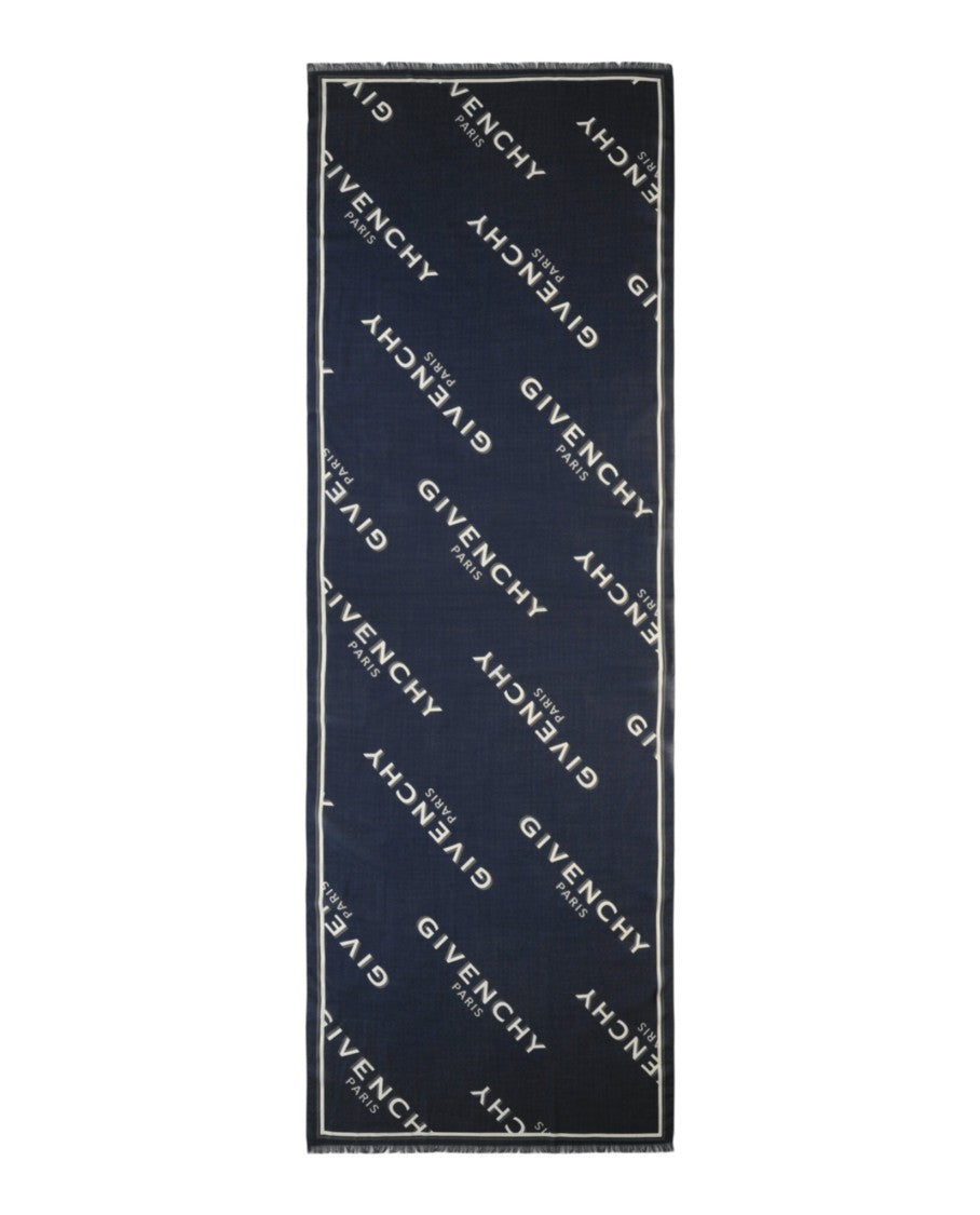 Givenchy Shadow Logo Scarf