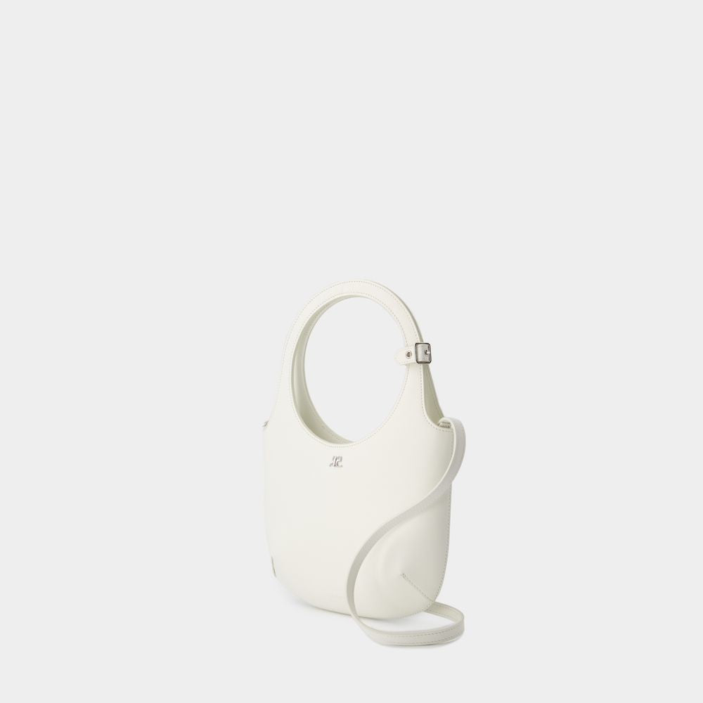 Courrèges Holy Bag - Leather - Off White