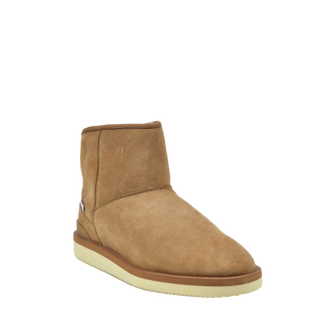 Suicoke Suede Ankle Boot With Shearling Lining