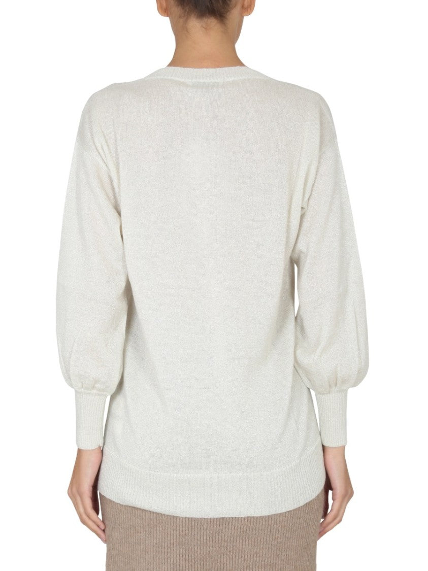 Fabiana Filippi Relaxed Fit V-Neck Jersey