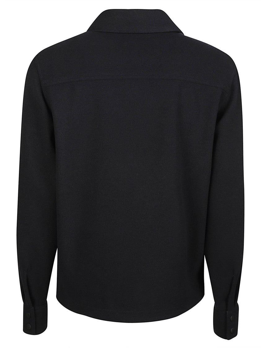 Moncler Grenoble Snap Button Flap Pocket Casual Shirt