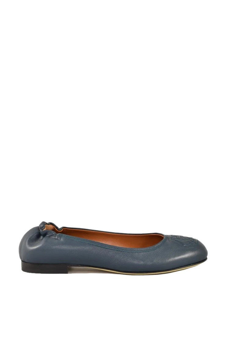 A.Testoni Women's Ballerinas - Blue