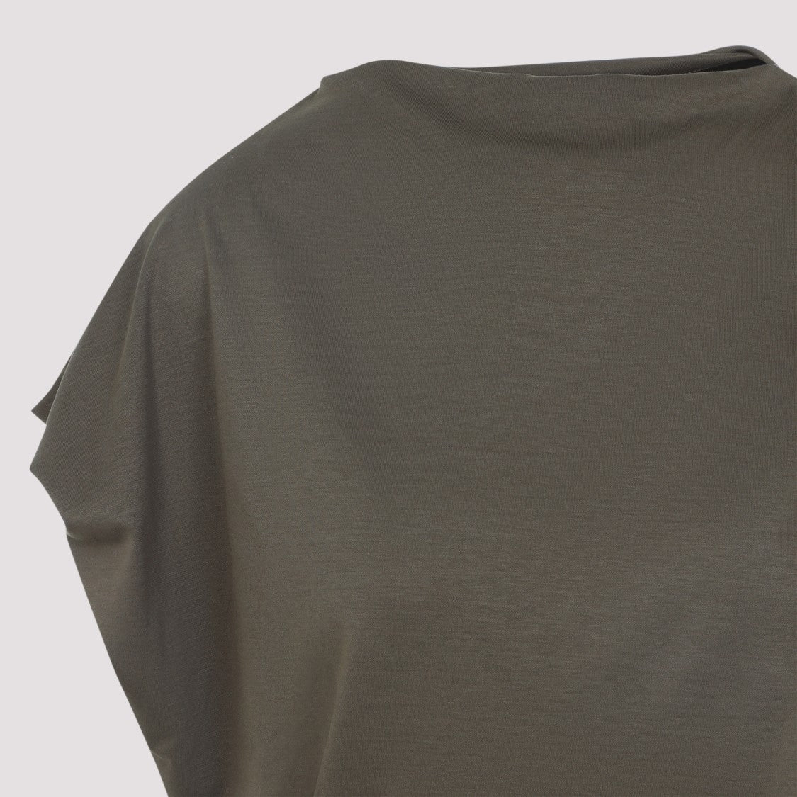 Jacquemus Asymmetrical Draped Tank Top