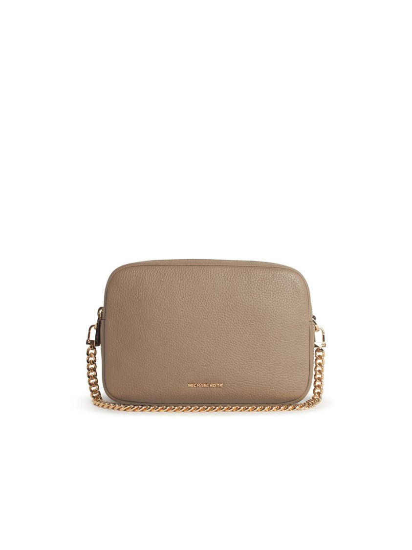 Michael Michael Kors Briant' Beige Leather Bag