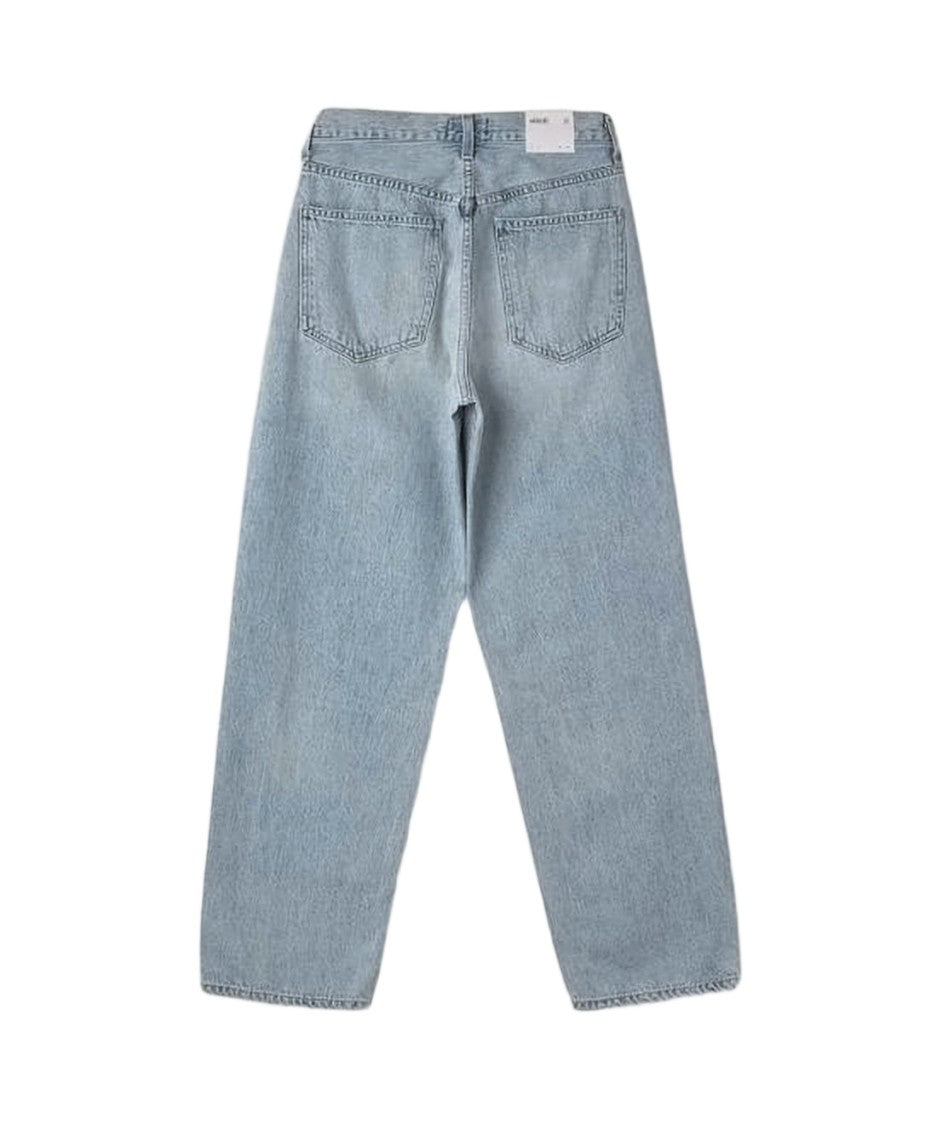 Agolde Relaxed Straight-Leg Denim Pants