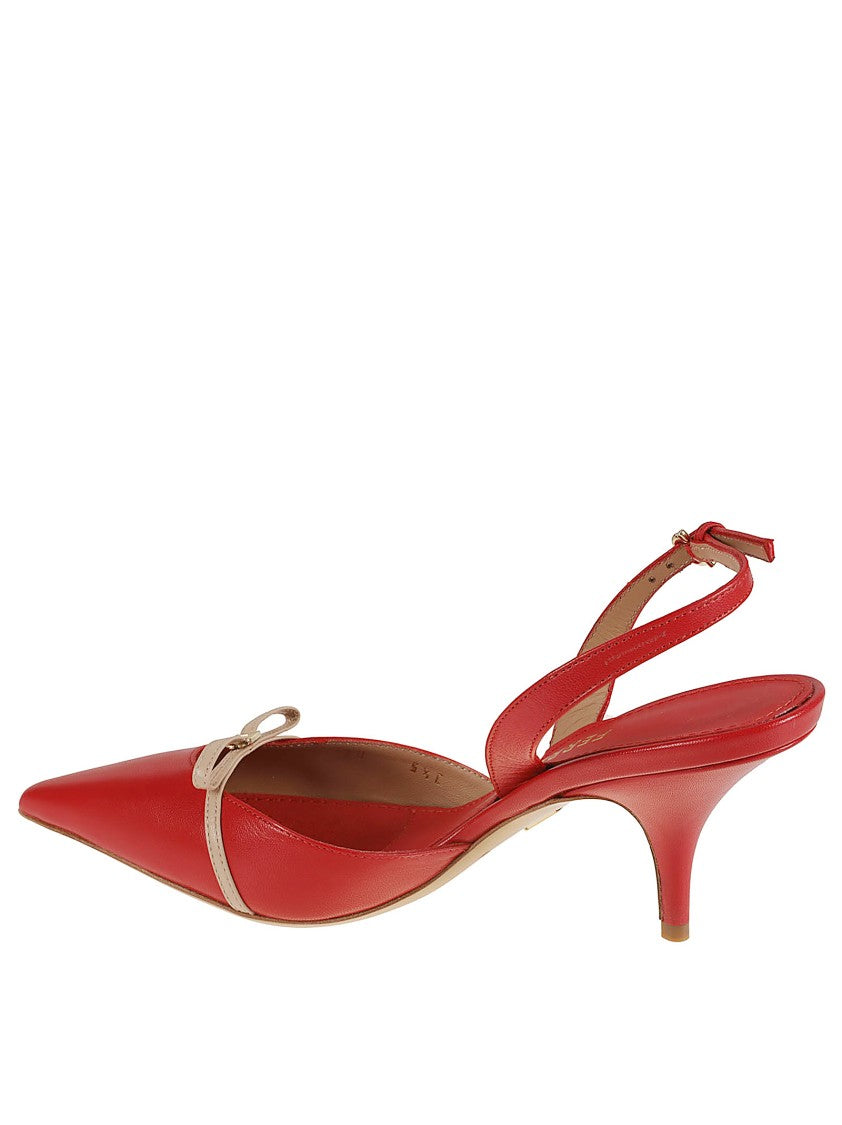 Ferragamo Pointed Toe Slingback Heels