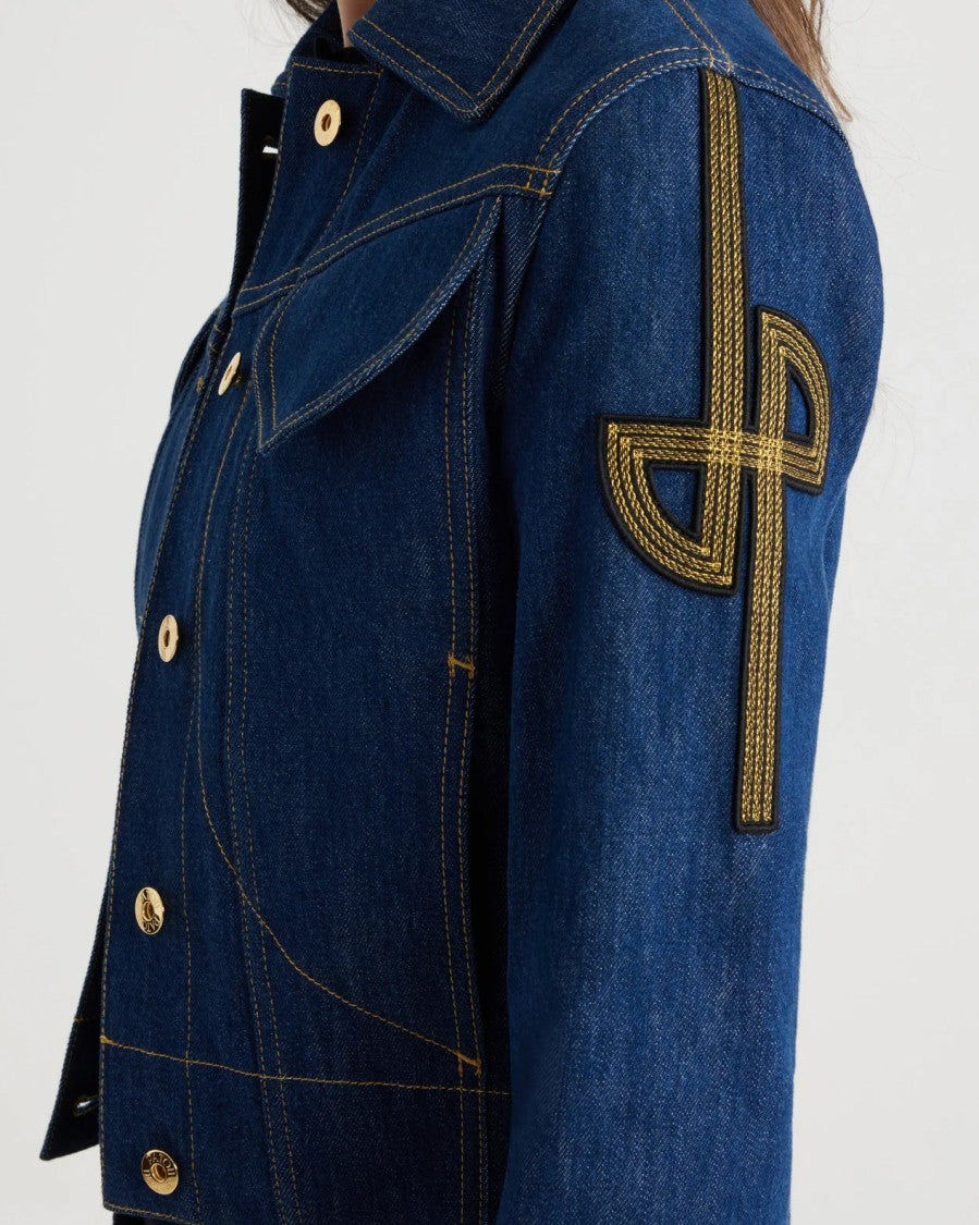 Patou Fitted Organic Denim Jacket