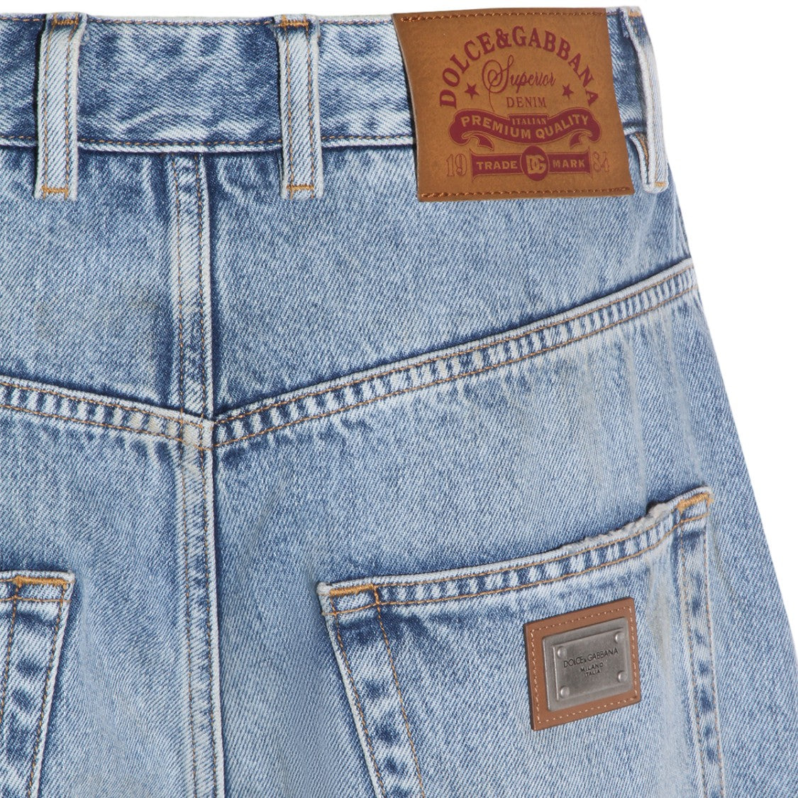 Dolce & Gabbana Classic Straight-Leg Denim Jeans