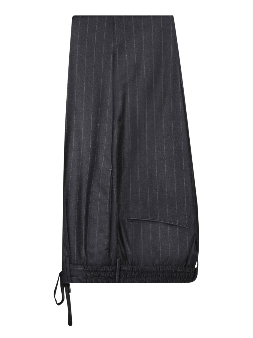 Tagliatore Grey Pinstripe Suit
