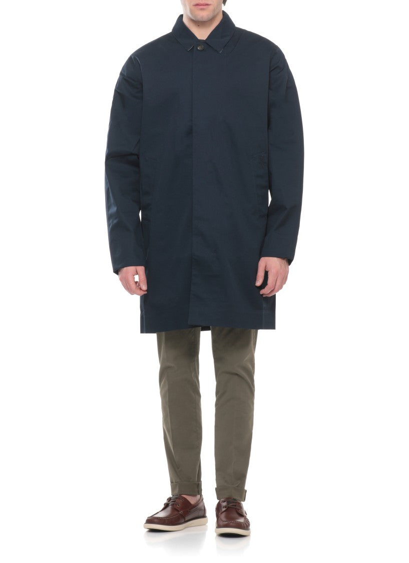 Barbour Blue Rokig Waterproof Check-Lined Jacket