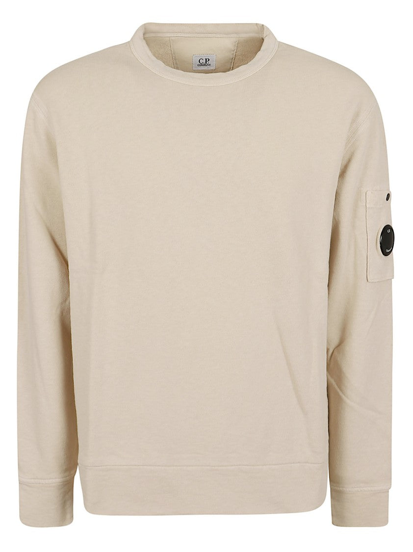 C.P. Company Crew Neck Sweatshirt With Iconic Lens Detail