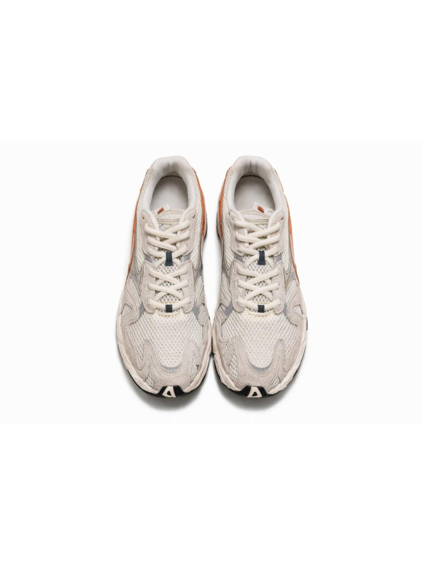 Mizuno Mesh And Suede Lace-Up Sneakers