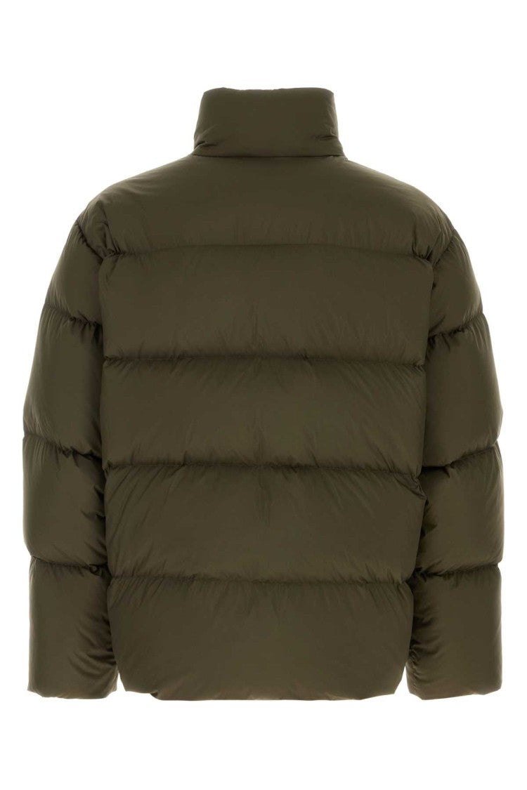 Saint Laurent Olive Green Polyester Down Jacket