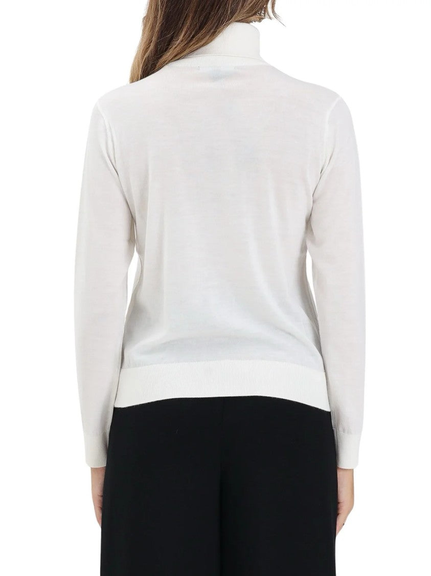 Armani Exchange Close-Fit Virgin Wool Cyclist Sweater By Armani Exchange