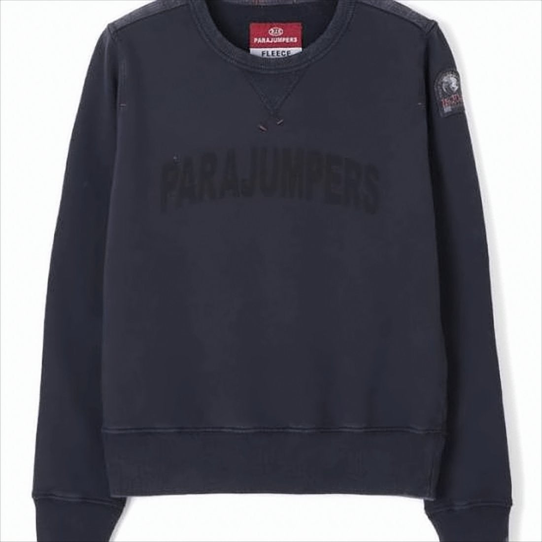 Parajumpers Long-Sleeve Cotton Fleece Sweatshirt With Embossed Logo